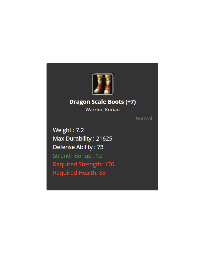 Dragon Set +1 Reb