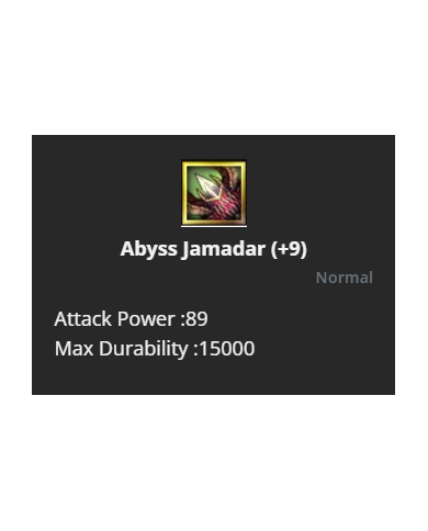 +9 Abyss Jamadar