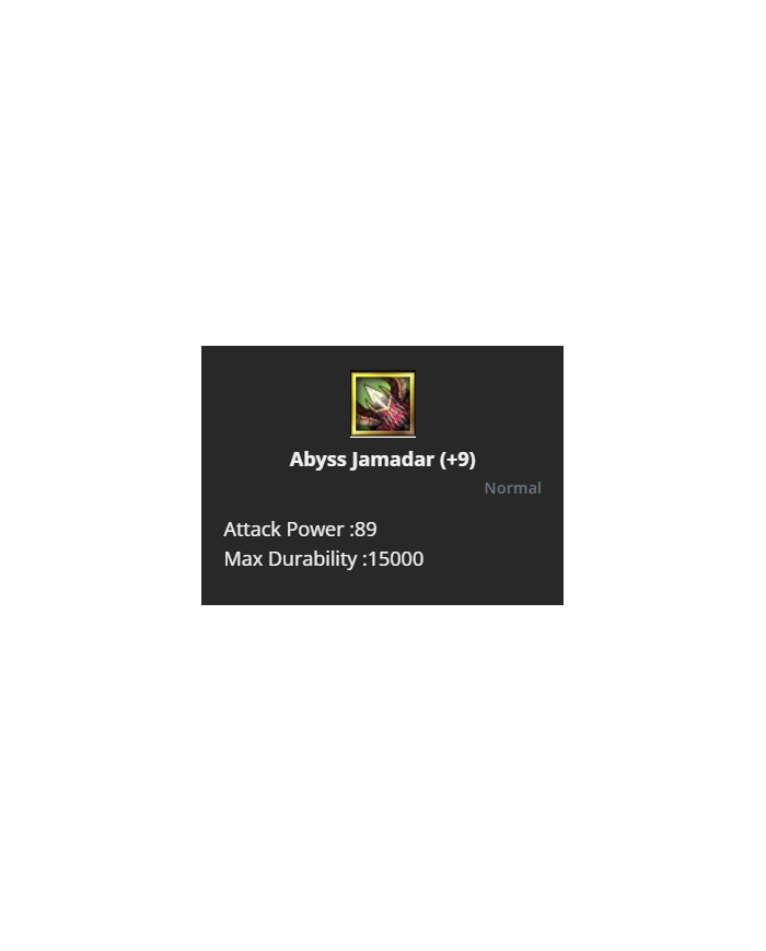 +9 Abyss Jamadar