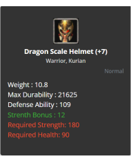 Dragon Set +7 / Sos +2