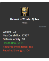 Trial Set +5 Rev