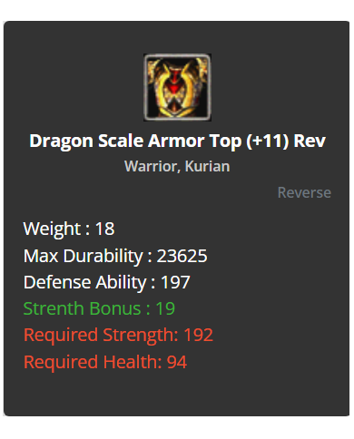 +11 Dragon SET