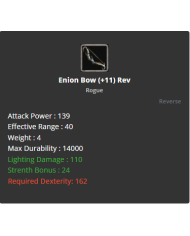 +11  Enion Bow